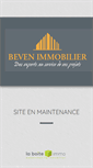 Mobile Screenshot of beven-immobilier.com